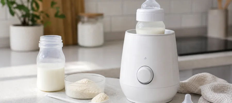 Wie man mit Flaschenwaermer-Rezepten die Babyernaehrung sicher und ausgewogen gestaltet
